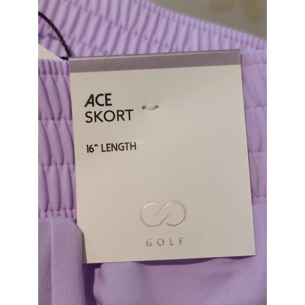 NWT Calia Golf Ace purple pleated skort skirt - XXL / 2XL - pickleball tennis - Picture 6 of 8